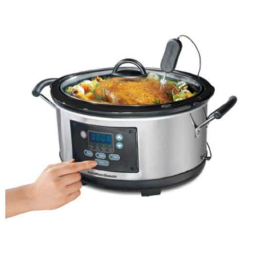 Hamilton Beach - Slowcooker Set and forget 4.7 l