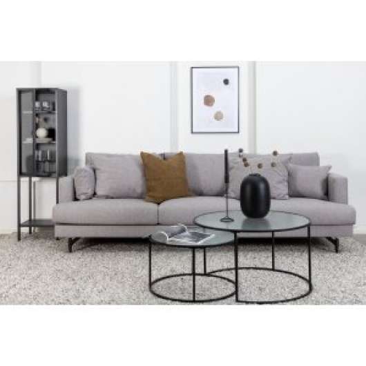 Hedlunda 3-sits XL soffa + Fläckborttagare för möbler - 3-sits soffor
