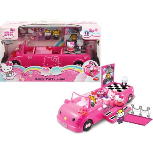 Hello Kitty - Dance Party Limo leksaksuppsättning