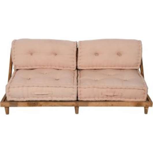 Heriya 2-sits soffa - Beige + Matt- och textilrengöring - 2-sits soffor
