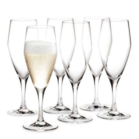 Holmegaard - Perfection Champagneglas 23 cl 6-pack
