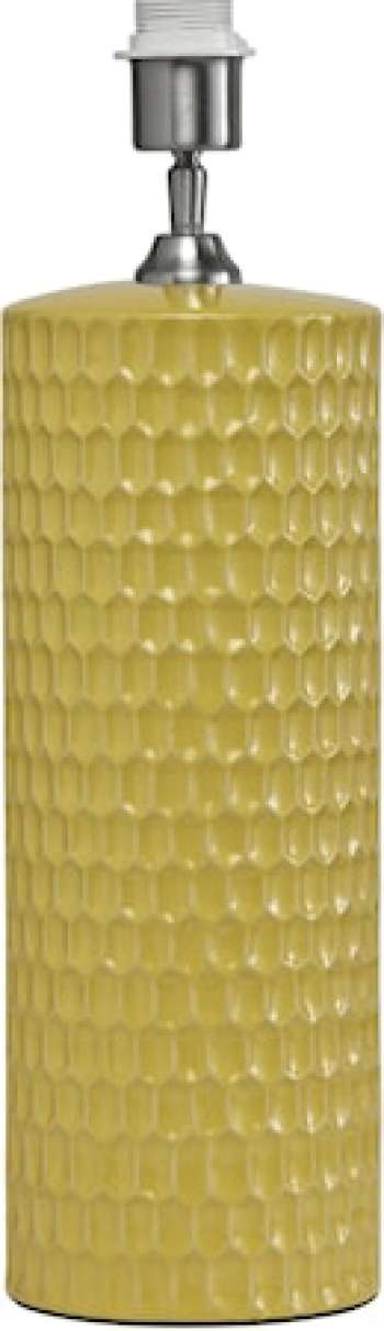 Honeycomb Lampfot Gul 52cm