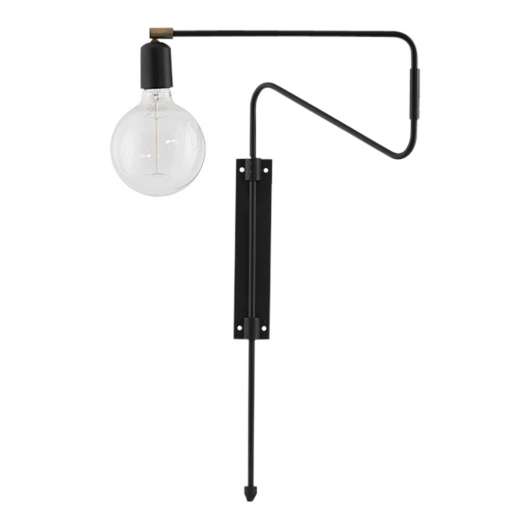 House Doctor - Swing Vägglampa 35 cm Svart