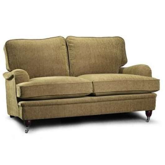 Howard Luxor soffa 3-sits - Orinoco 21 - Varm ljusgrå, Kallskum WE30 med silikonfibrer - Howardsoffor, Soffor