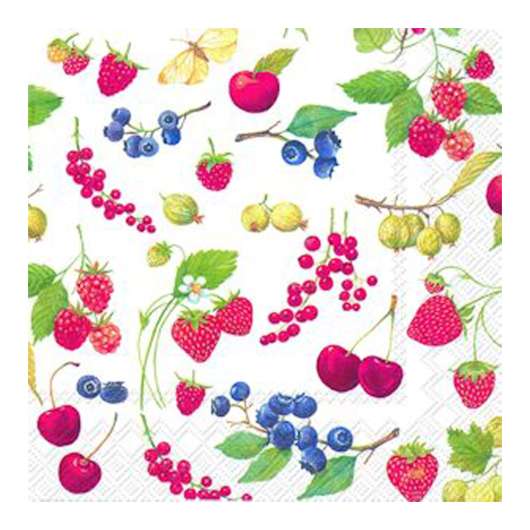IHR - Servett Fruits of Summer 33x33 cm