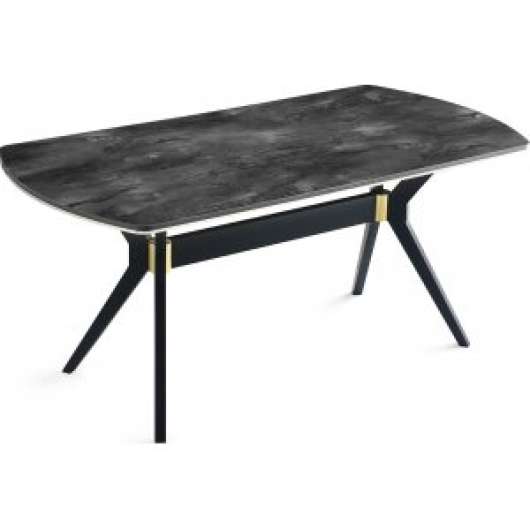 Ikon matbord 180 cm - Mörk marmor