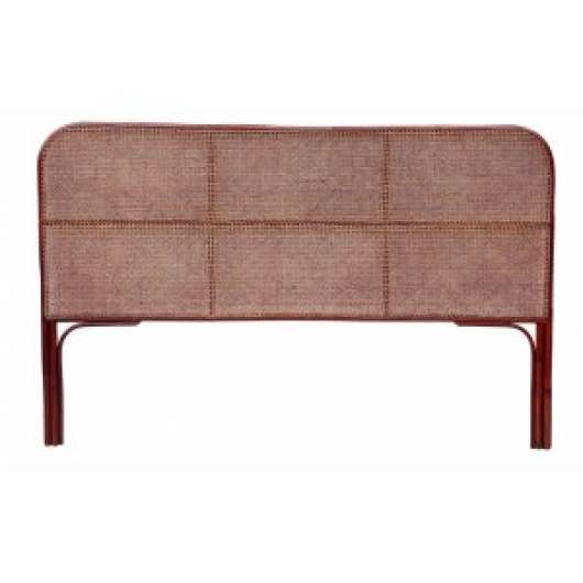 Ipswich brunbetsad sänggavel i rotting till 160/180 cm säng + Fläckborttagare för möbler