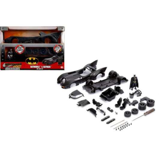 Jada - Batman Build & Collect 1989 Batmobile bilsats. 1:24
