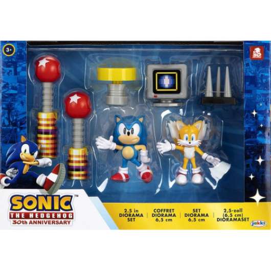 Jakks Pacific - Sega Sonic 30th Anniversary Diorama Leksaksset