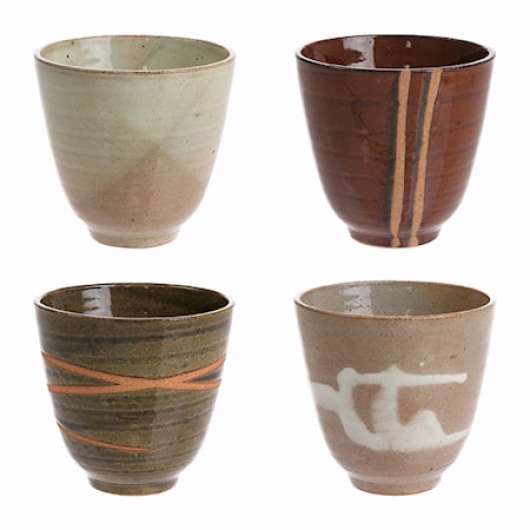 Japanska Keramik Muggar Multicolor