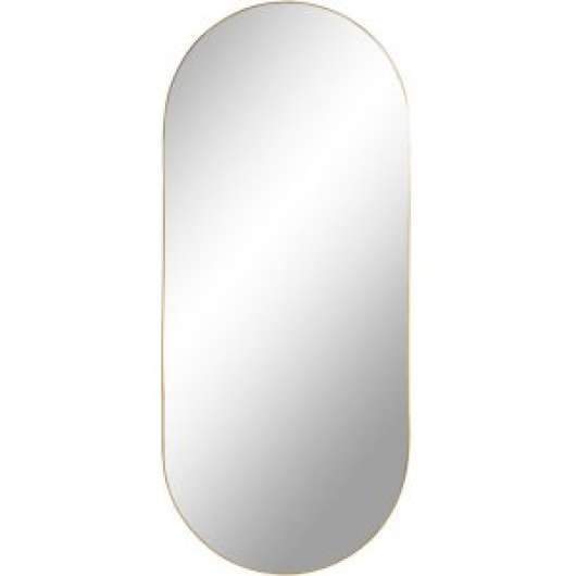Jersey Spegel Oval - Mässings imitation - 35x80 - Väggspeglar