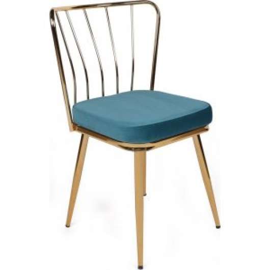 Jill matstolsset /guld - Klädda & stoppade stolar