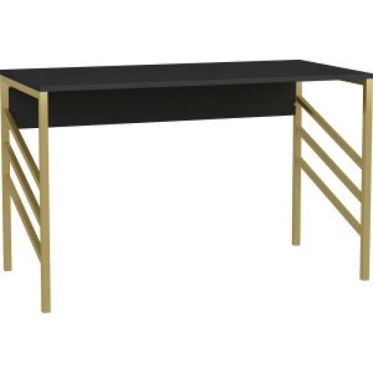 Josephine skrivbord 120 x 60 cm - Guld/antracit - Övriga kontorsbord & skrivbord
