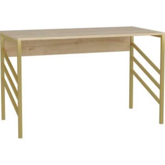 Josephine skrivbord 120 x 60 cm - Guld/ek - Övriga kontorsbord & skrivbord, Skrivbord, Kontorsmöbler