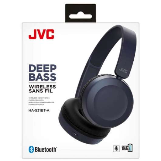 Jvc - Has31bt on-ear blue