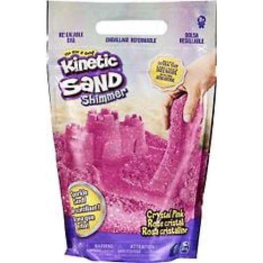 Kinetic Sand - Glitter Rosa magisk sand - snabb leverans