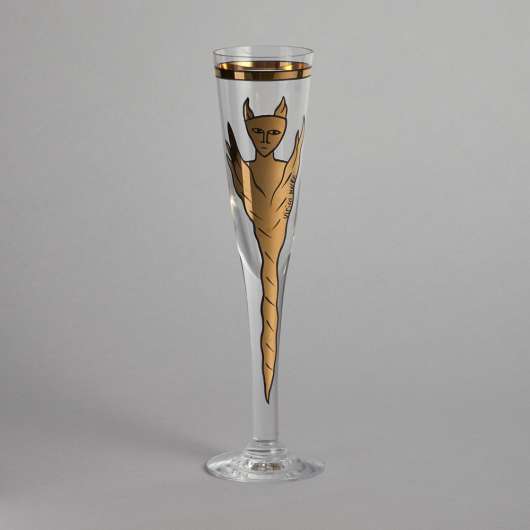 Kosta Boda - "Goldie" Champagneglas 5 st
