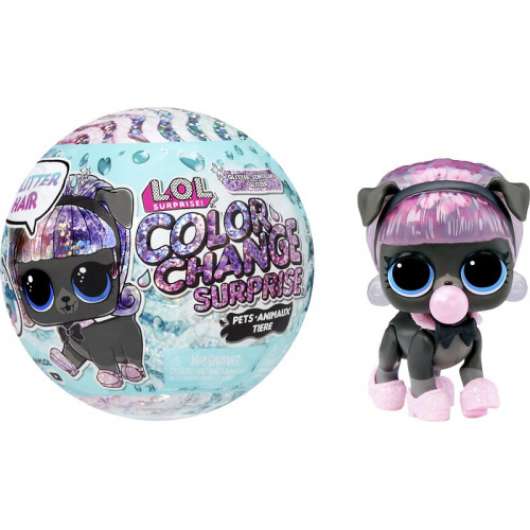 L.O.L Surprise! - L.O.L. Surprise! Glitter färgförändring Husdjur överraskningsboll diverse