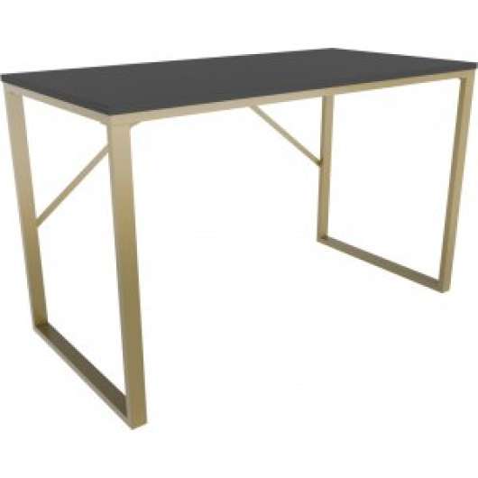 Layton skrivbord 120 x 60 cm - Guld/antracit - Övriga kontorsbord & skrivbord