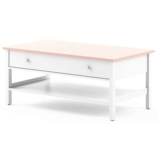 Letitia soffbord /rosa - Barnbord och stolar