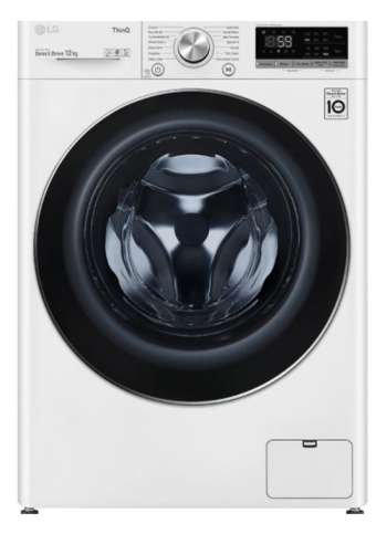 Lg K4wv712n1w Frontmatad Tvättmaskin - Vit