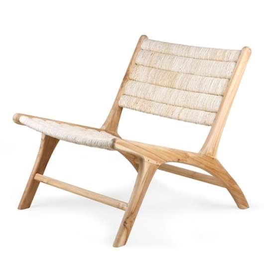 Louge Chair Abaca/Teak