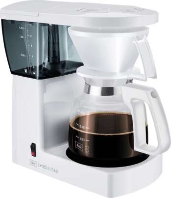 Melitta Excellent 4.0 White Kaffebryggare - Vit