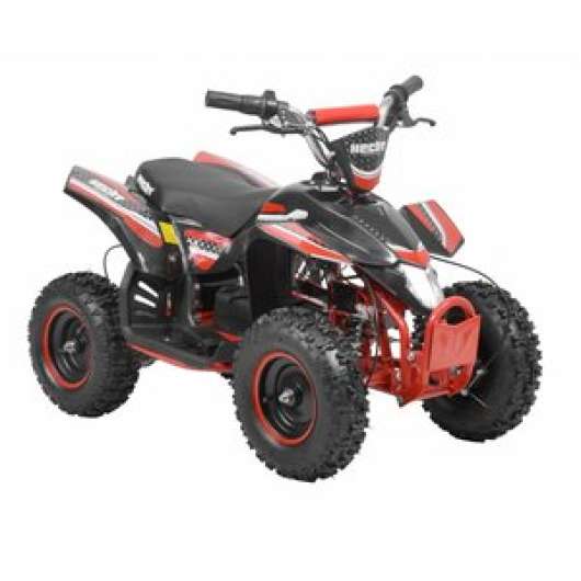 Mini-fyrhjuling röd & svart - 800W