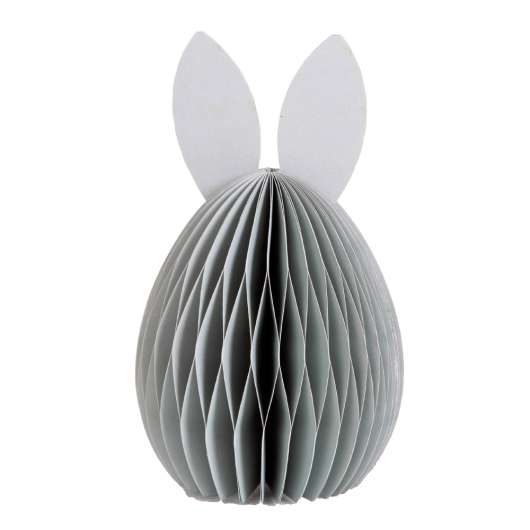 Modern House - Påskpynt Hare Papp 15 cm Grå