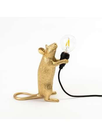 Mouse Lamp Mus med Lampa 6