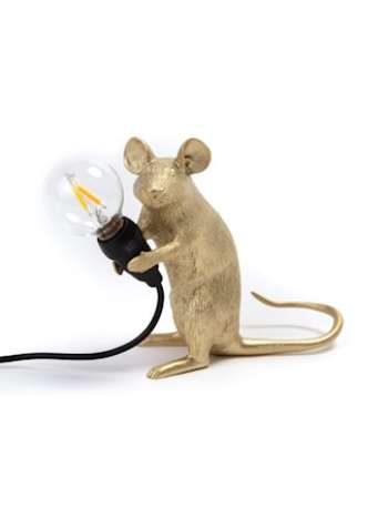 Mouse Lamp Mus med Lampa 6