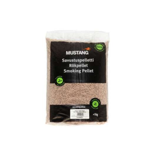 Mustang - Smoking pellets Apple 9 kg - snabb leverans