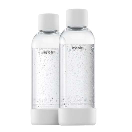 MySoda - Flaska till Kolsyremaskin 2-pack 1 L White