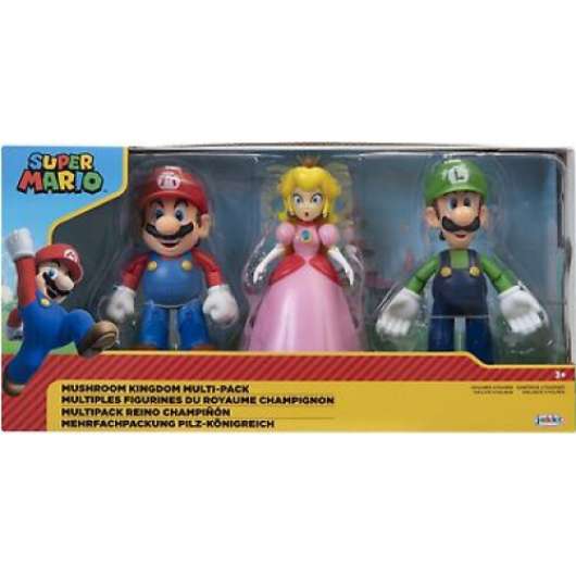 Nintendo - Super Mario Mushroom Kingdom Figurpaket