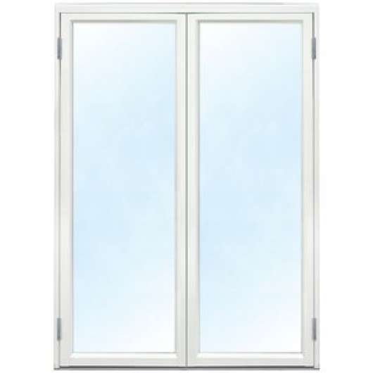 Parfönsterdörr - Helglasad 3-glas - Aluminium - U-värde: 1