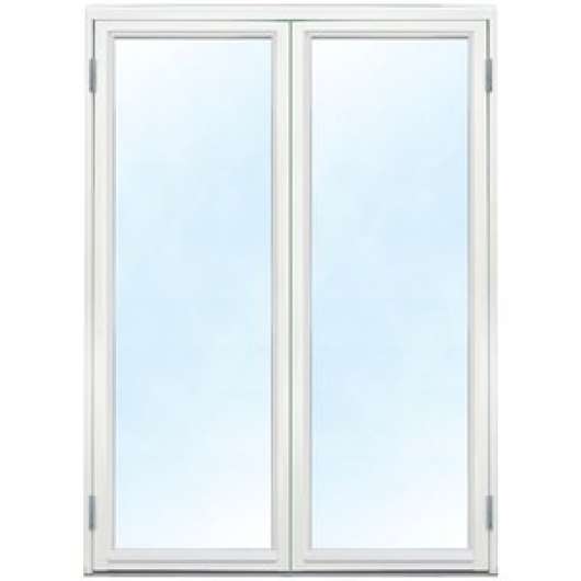 Parfönsterdörr - Helglasad 3-glas - Trä - U-värde 1