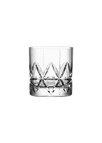 Peak Old Fashioned Whiskyglas 4-pack 25 cl Klar