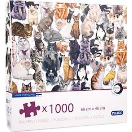 Peliko - Cats pussel. 1000 bitar