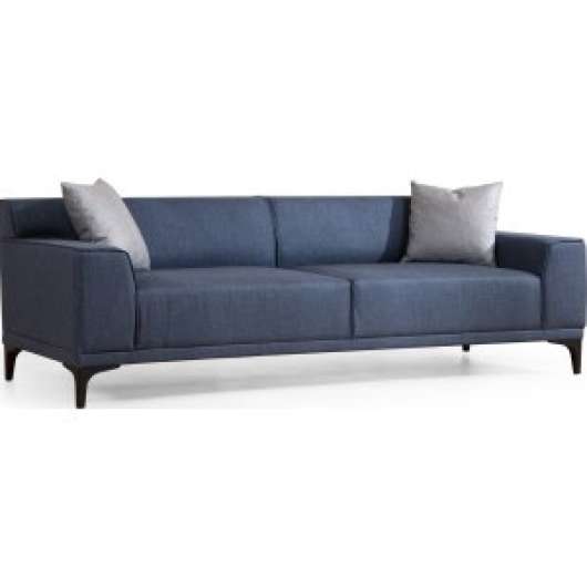 Petra 3-sits soffa - Blå