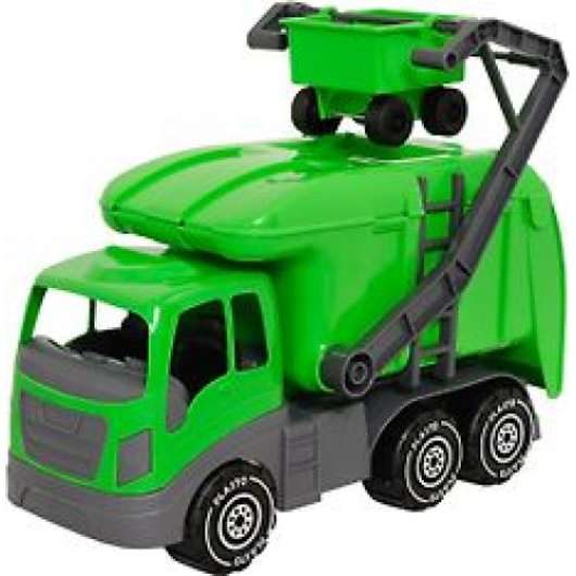 Plasto - Återvinningsbil. 40 cm. grön