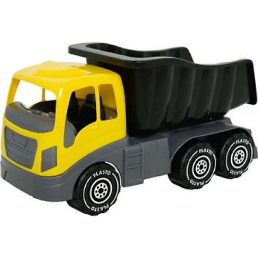 Plasto - Truck. 40 cm. gul/svart