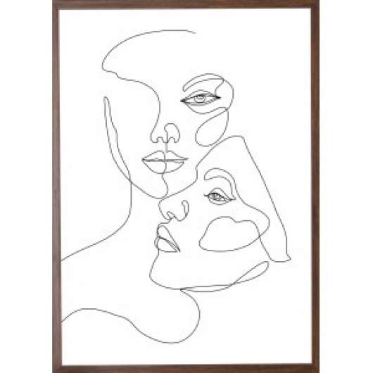 Poster - Faces - 21x30 cm - Posters