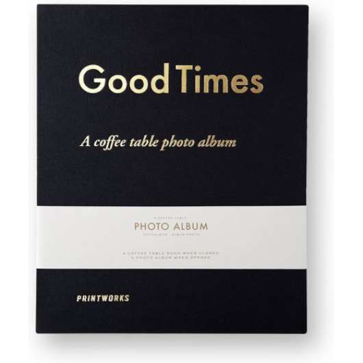 Printworks - fotoalbum Good Times Black