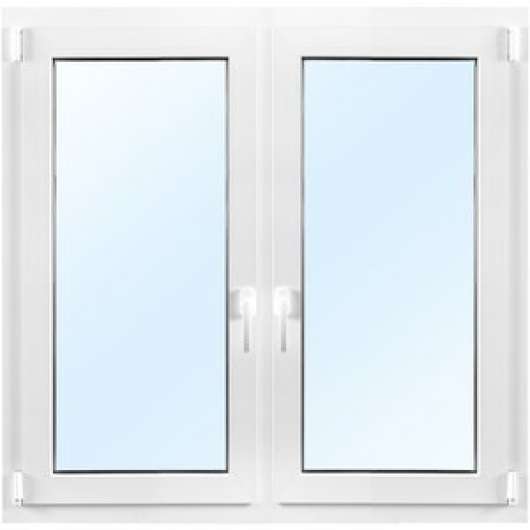 PVC-fönster | 3-glas | 2-luft | Inåtgående | U-värde 0