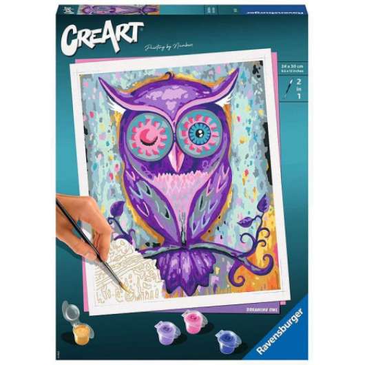 Ravensburger - CreArt Dreaming Owl målarset