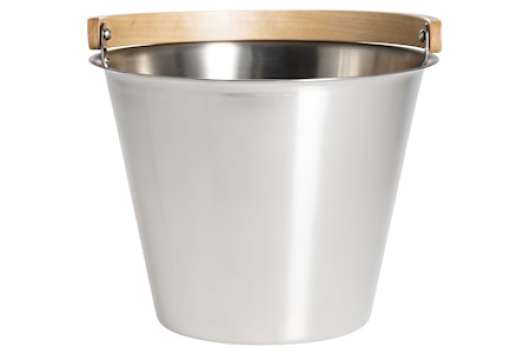 Rento Sauna bucket stainless steel