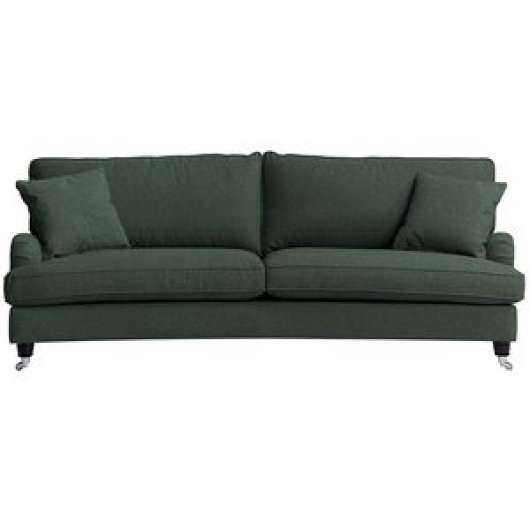 Sandby svängd 3-sits soffa dunstoppning - Valfri färg!