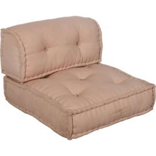 Sandy sitt och ryggdyna ljusrosa + Möbelvårdskit för textilier - Tygfåtöljer