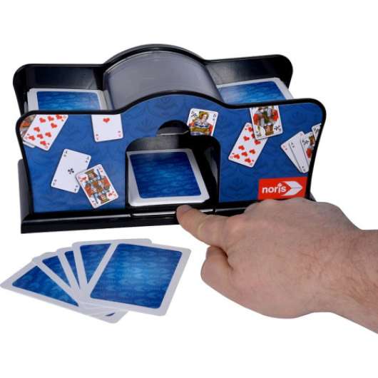 Simba Dickie - Noris Card Shuffler - elektronisk kortblandare