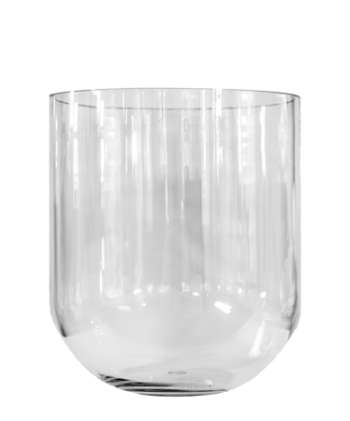 SIMPLE Glas Vas Klar Medium